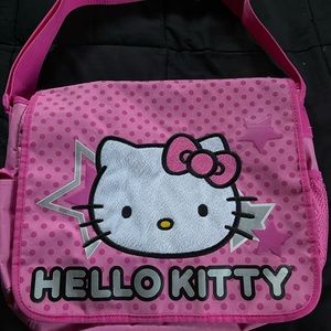 Hello Kitty pink laptop bag